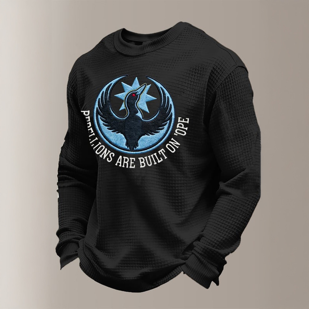 Loon Rebellions Are Built On Long Sleeve Shirt Patriotic Minnesota Anti Ice Clothing Gift For Men