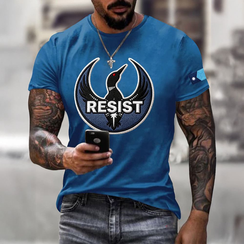 Loon Resist Alex Pretti T-Shirt Abolish Ice Alex Pretti Clothes Gift For Protesters