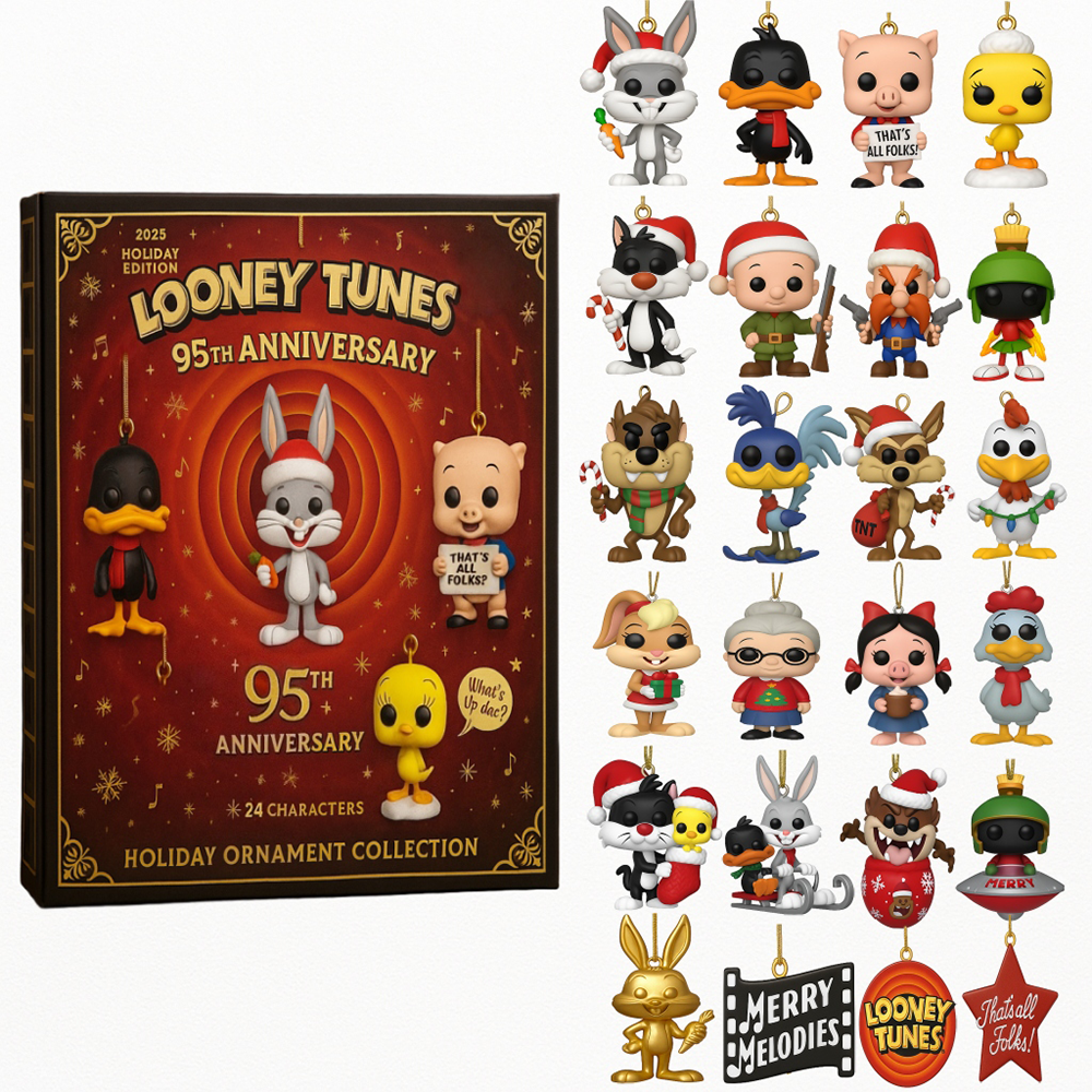Looney Tunes 95th Anniversary 2025 Advent Calendar Christmas Countdown Animal Lovers Presents