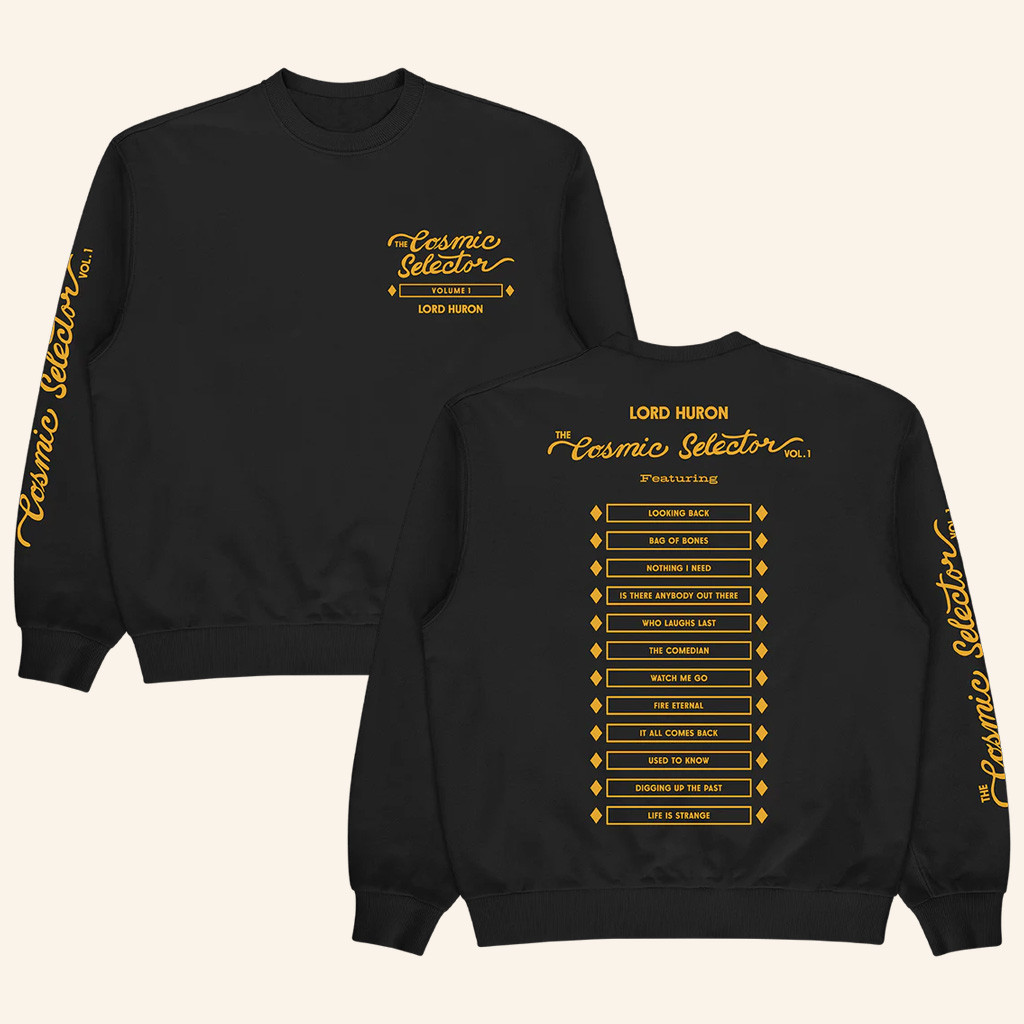 Lord Huron Merch Cosmic Selector Crewneck Sweatshirt Christmas Gifts For Rock Lovers Lord Huron Merch Cosmic Selector Crewneck Sweatshirt Christmas Gifts For Rock Lovers