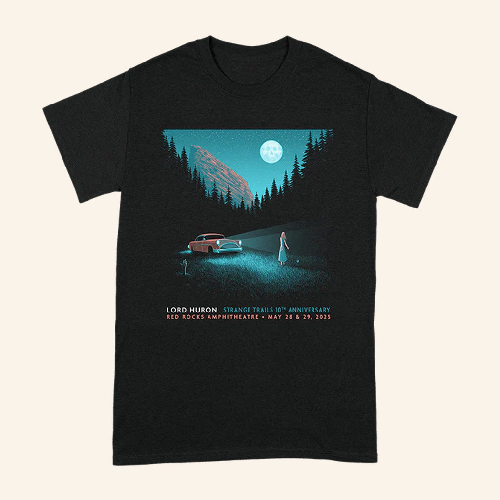 Lord Huron Merch Morrison CO Red Rocks Amphitheatre Event T-Shirt Gifts For Fans Lord Huron Merch Morrison CO Red Rocks Amphitheatre Event T-Shirt Gifts For Fans