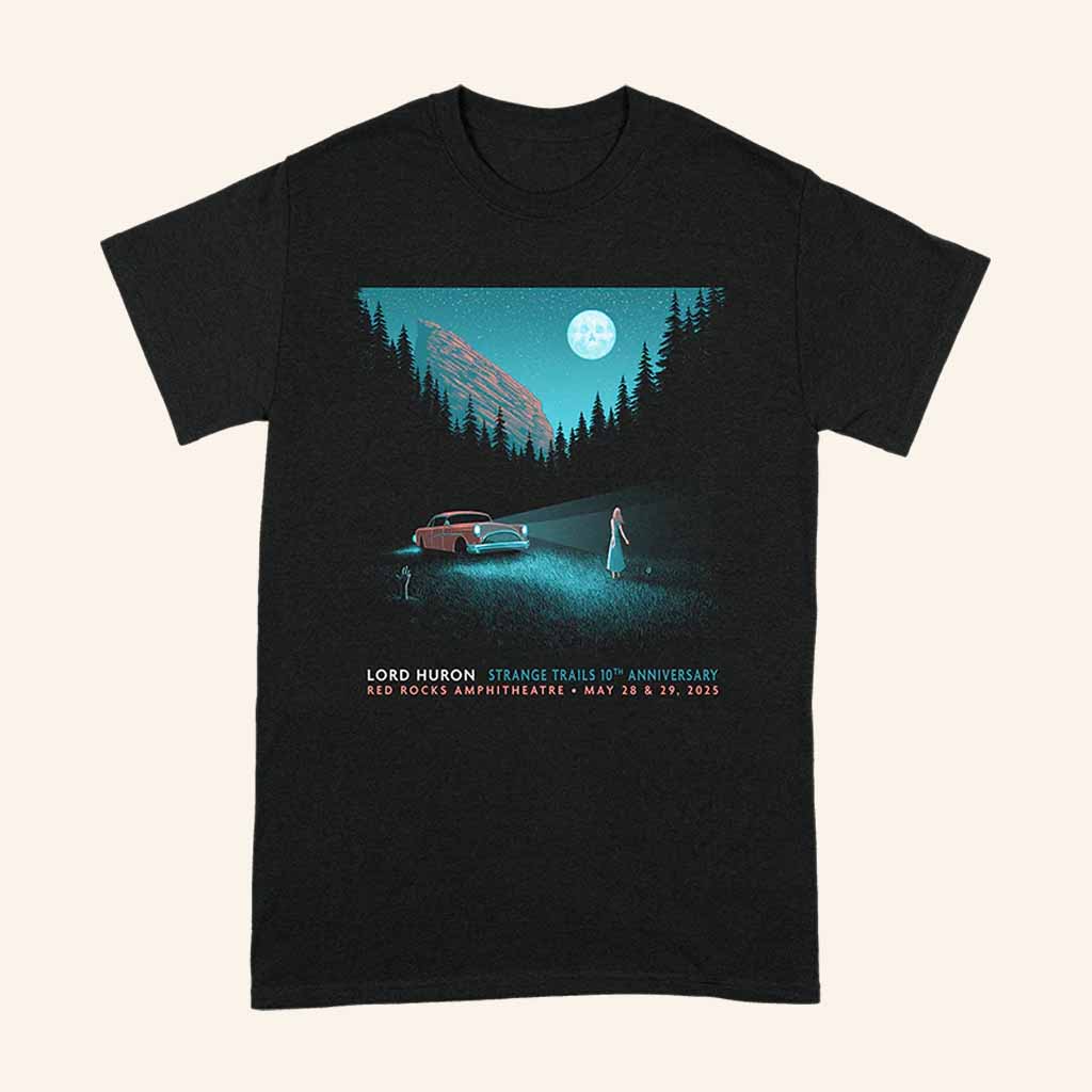 Lord Huron Merch Morrison Co Red Rocks Amphitheatre Event T-Shirt Gifts For Music Lovers Lord Huron Merch Morrison Co Red Rocks Amphitheatre Event T-Shirt Gifts For Music Lovers