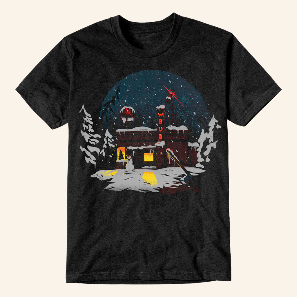 Lord Huron Merch WBUB T-Shirt Christmas Presents For Boyfriend