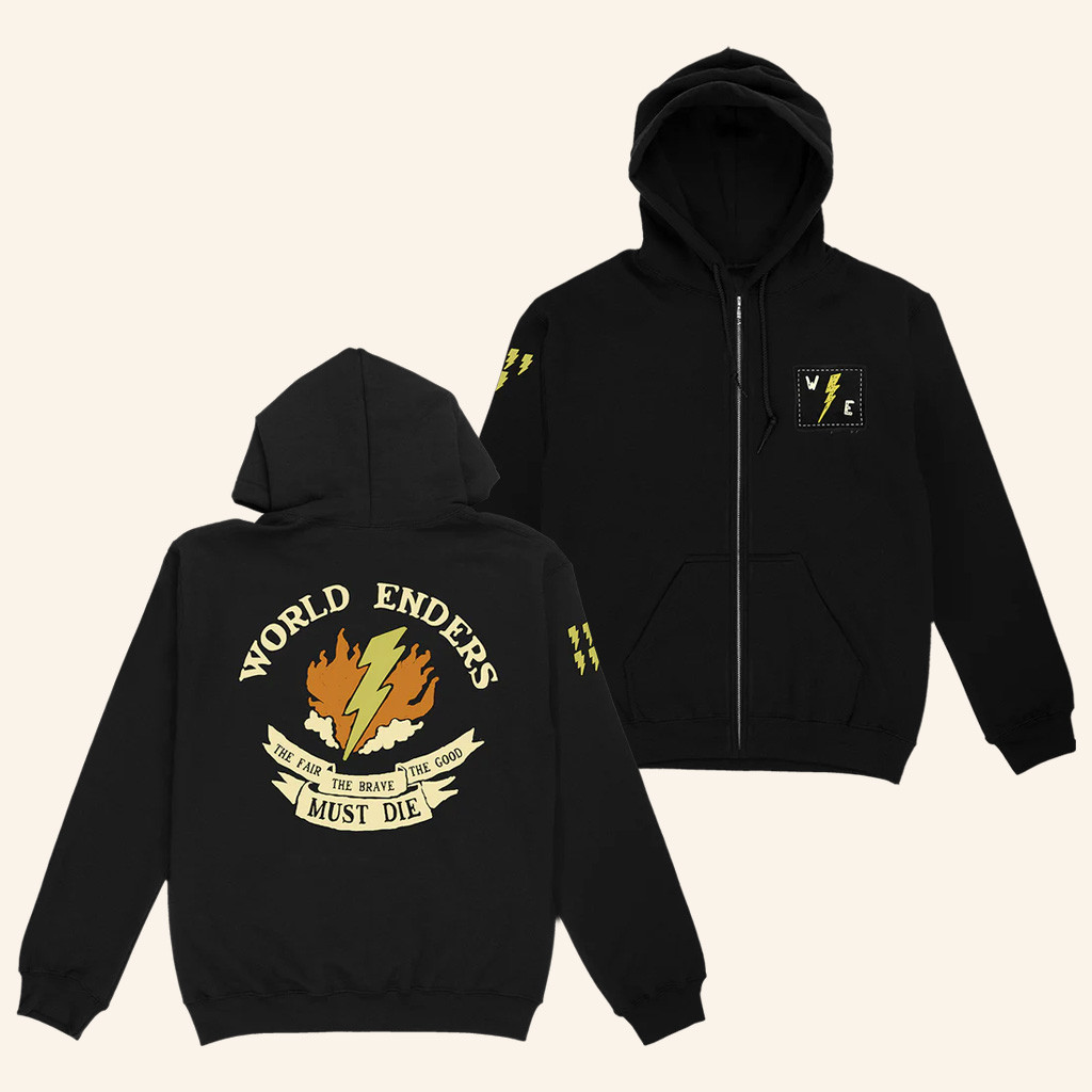 Lord Huron Merch World Enders Zip Up Hoodie Cool Gifts For Music Lovers Lord Huron Merch World Enders Zip Up Hoodie Cool Gifts For Music Lovers