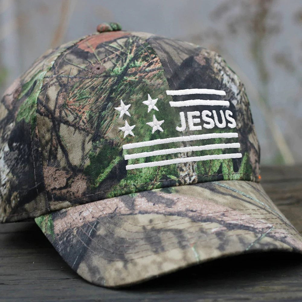 Lord Jesus Is The Answer Embroidered Camo Hat Christian Hat Gifts For Jesus Lovers Lord Jesus Is The Answer Embroidered Camo Hat Christian Hat Gifts For Jesus Lovers