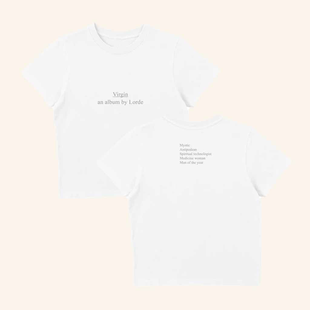 Lorde Ultrasound Tour Merch Virgin An Album By Lorde Baby Tee Gifts For Daughter Lorde Ultrasound Tour Merch Virgin An Album By Lorde Baby Tee Gifts For Daughter