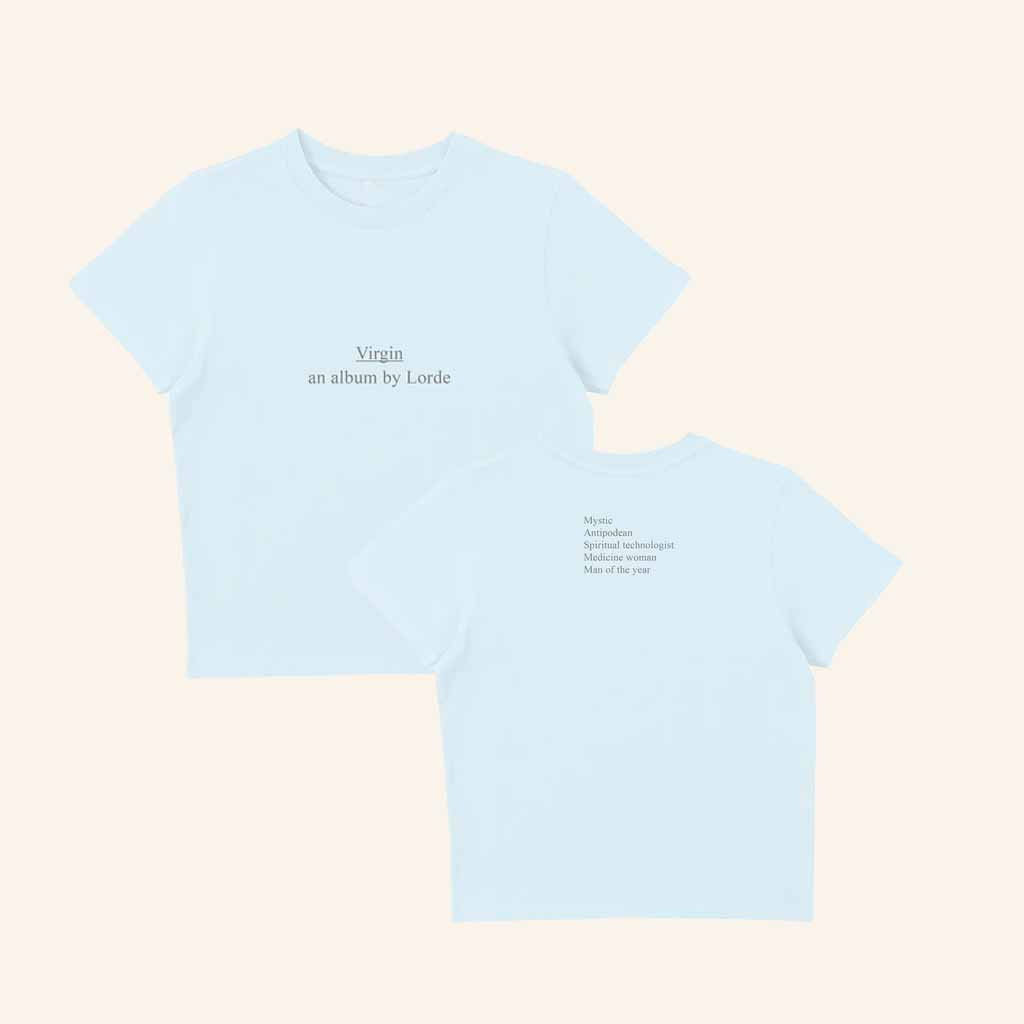 Lorde Ultrasound Tour Merch Virgin An Album By Lorde Baby Tee Gifts For Wife Lorde Ultrasound Tour Merch Virgin An Album By Lorde Baby Tee Gifts For Wife