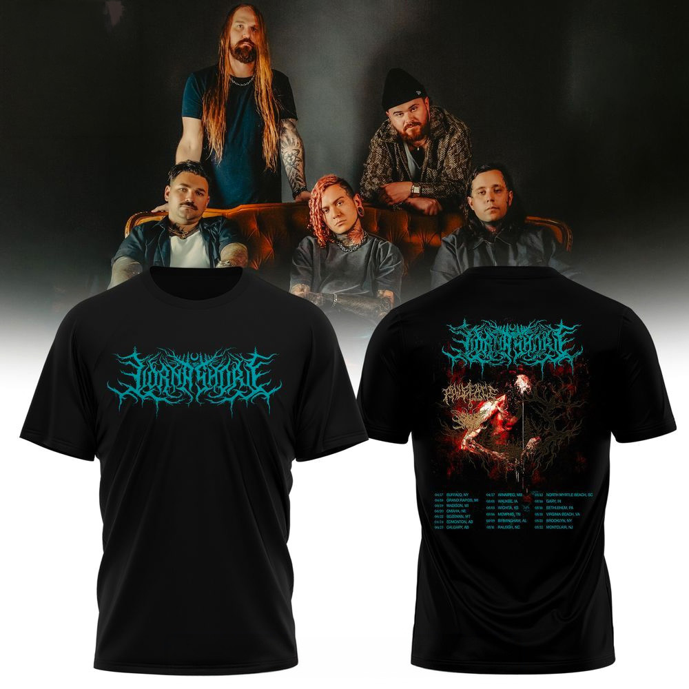 Lorna Shore 2026 Tour T-Shirt Lorna Shore Merch Gifts For Band Fans