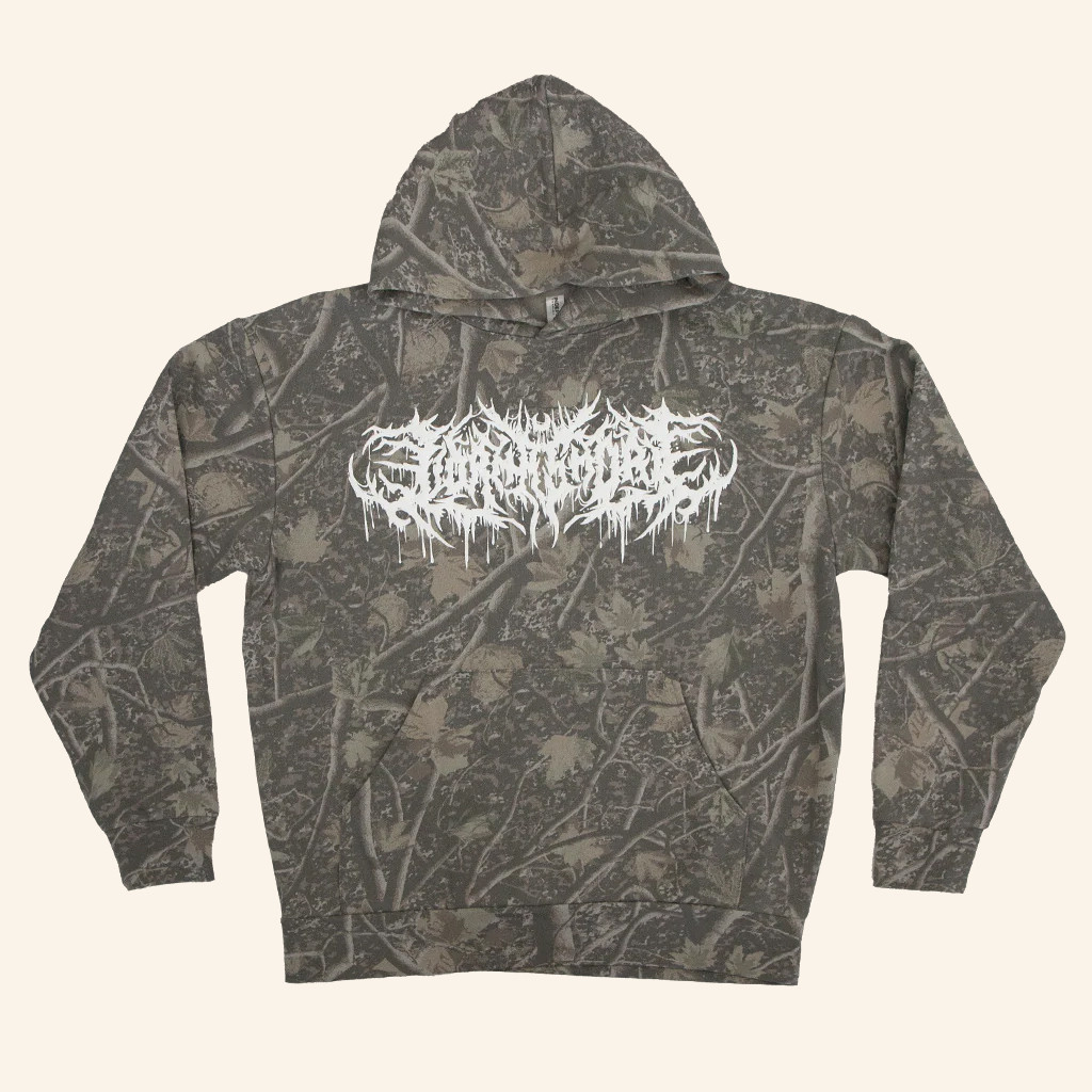 Lorna Shore Band Merch Lorna Shore Deadwood Camo Hoodie Best Gifts For Husband