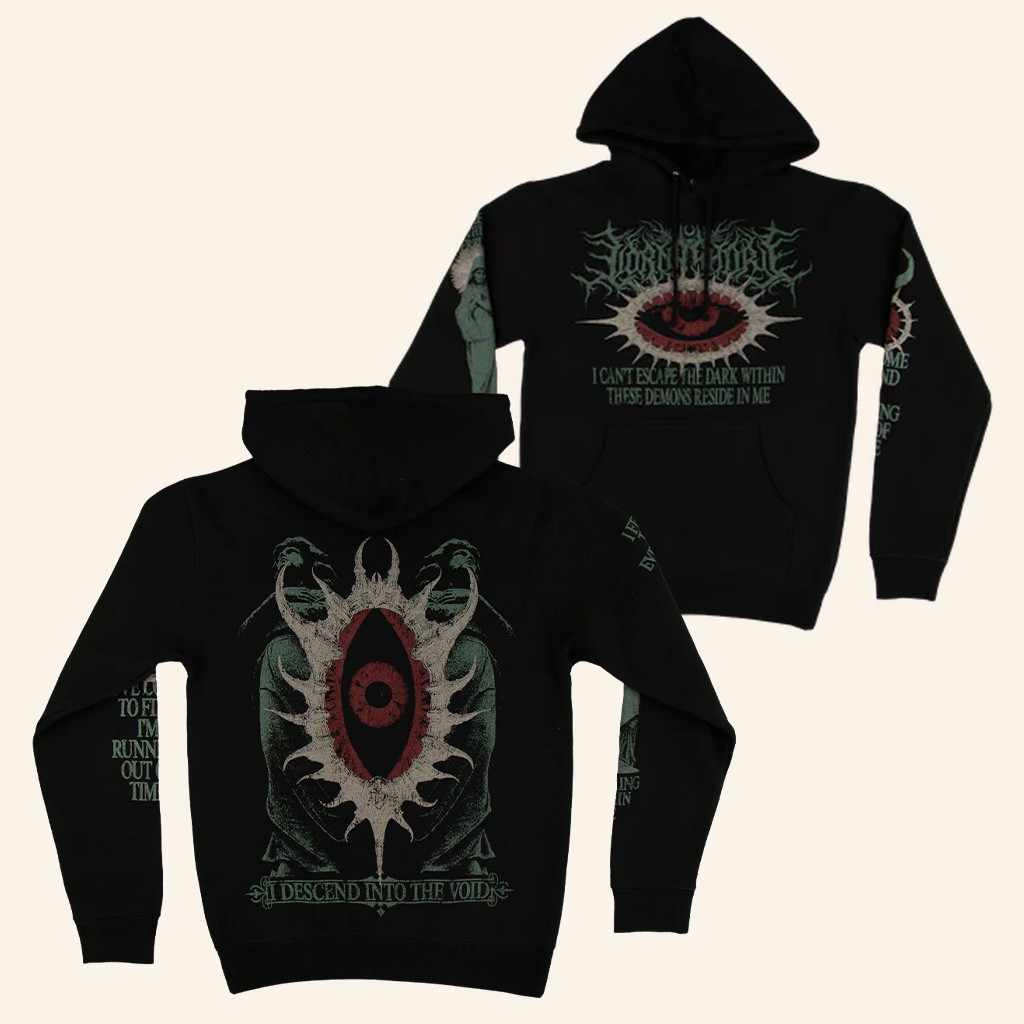 Lorna Shore Band Merch Lorna Shore Into The Void Hoodie Christmas Gift Ideas For Dad