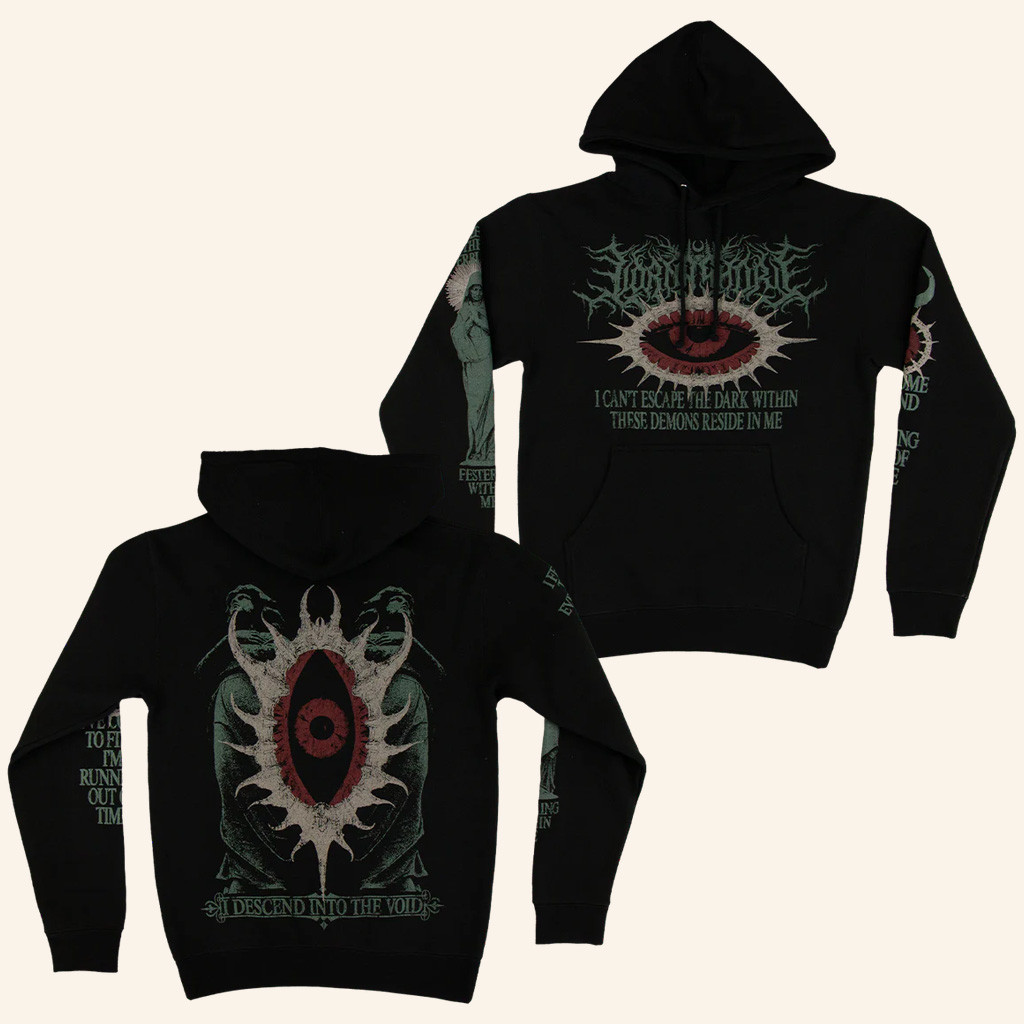 Lorna Shore Merch Iftefwm 2025 Tour Hoodie Lorna Shore Into The Void Hoodie Gifts For Father