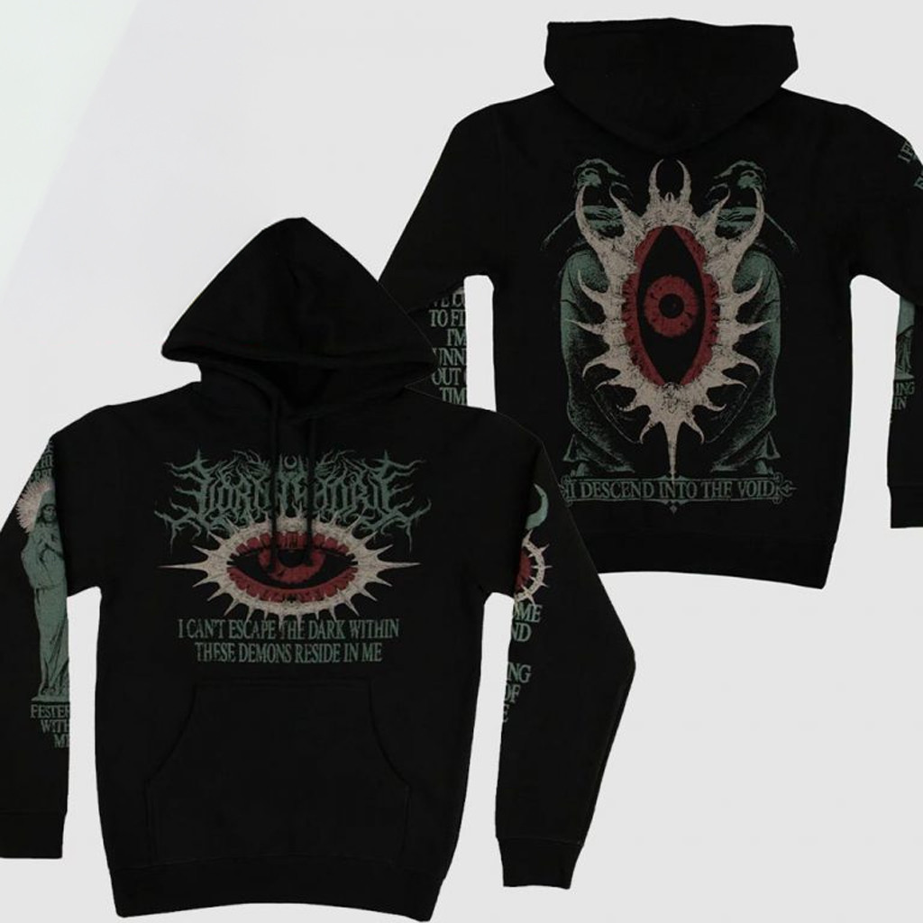 Lorna Shore Merch Into The Void Hoodie Music Lover Gift Ideas For Him