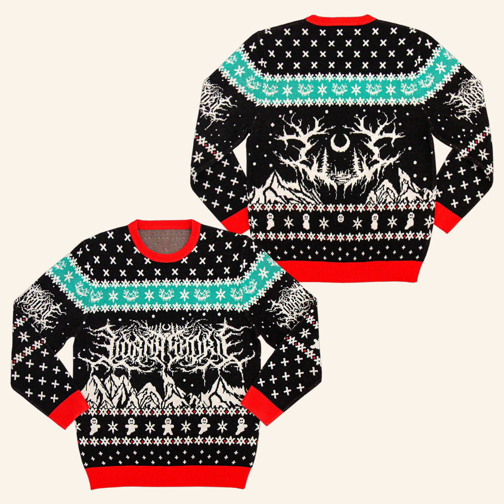 Lorna Shore Merch Lorna Shore 2025 Christmas Ugly Sweater Gifts For Band Fans