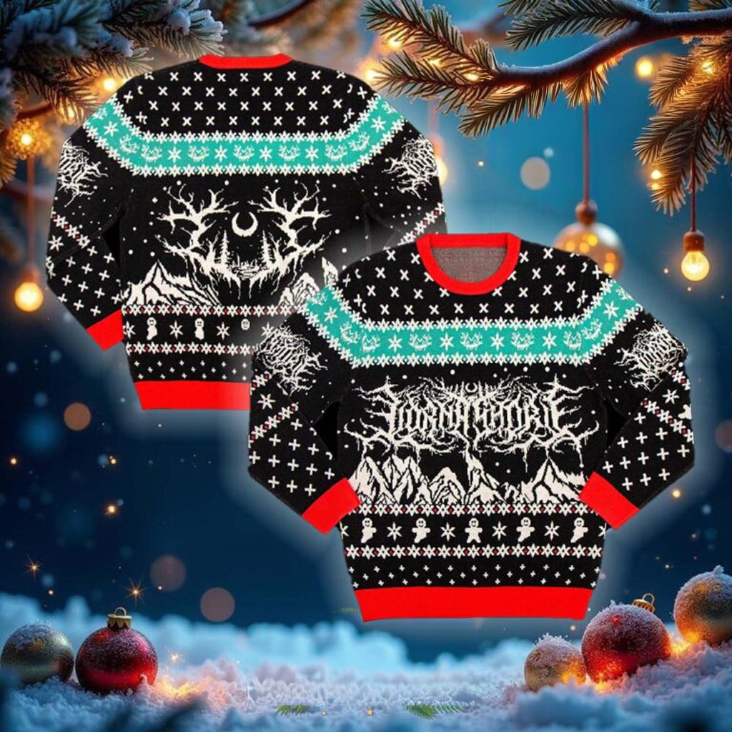 Lorna Shore Merch Lorna Shore 2025 Ugly Christmas Sweater Gifts For Music Fans