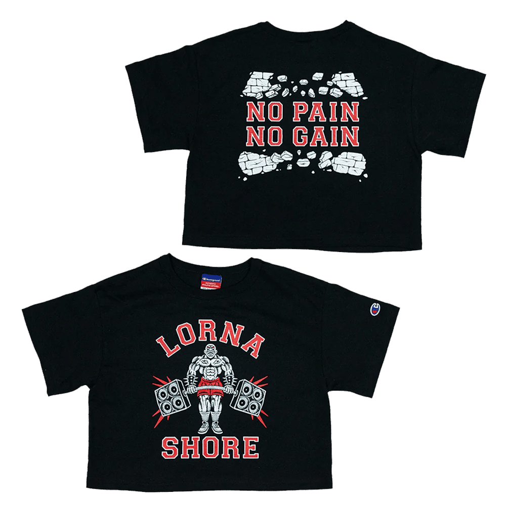 Lorna Shore Merch Lorna Shore No Pain No Gain Champion Womens Cropped T-Shirt Mothers Day Gifts Lorna Shore Merch Lorna Shore No Pain No Gain Champion Womens Cropped T-Shirt Mothers Day Gifts