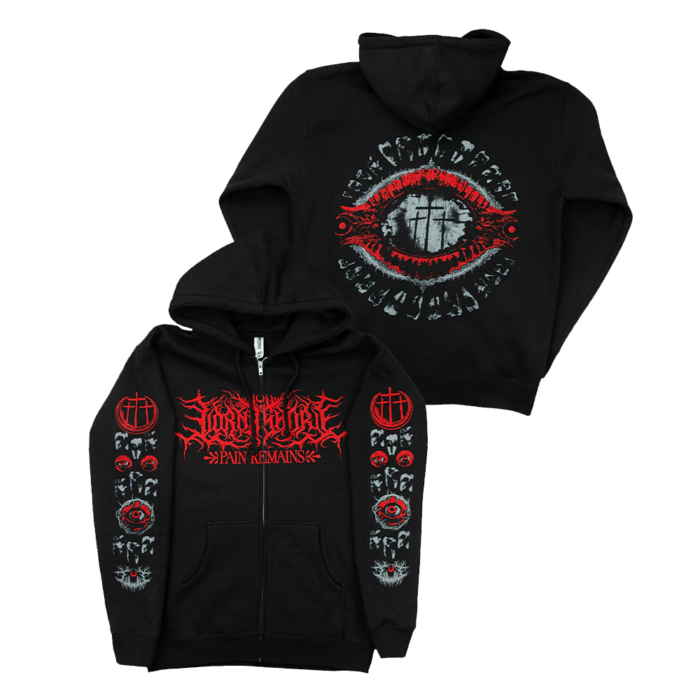 Lorna Shore Merch Lorna Shore Teeth Zip Hoodie Dad Gifts For Father's Day 2025 Gift for Brother