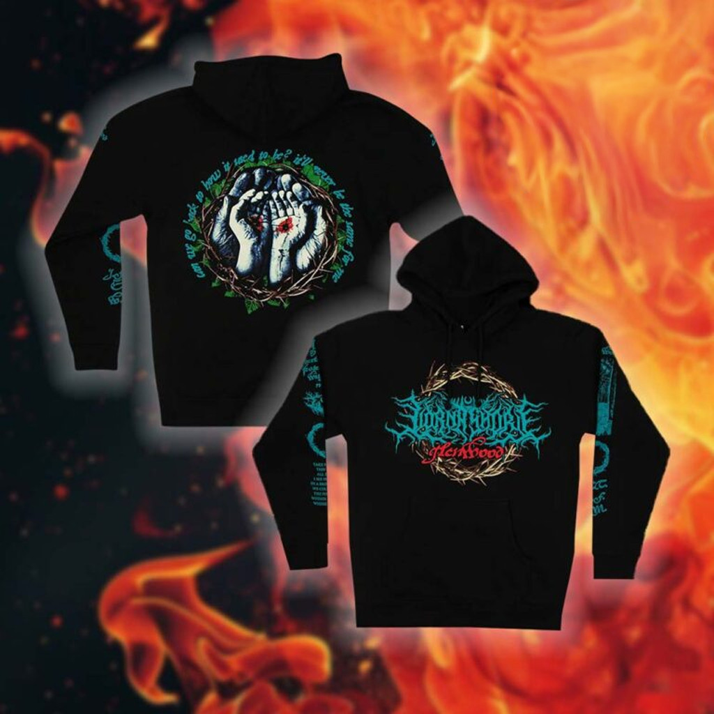 Lorna Shore Merch Within The Trees Hoodie Music Gift Ideas For Guys