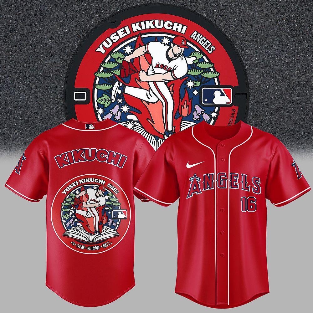 Los Angeles Angels Kikuchi 2025 MLB Japan Rising Stars Jersey Best Gift For MLB Supporters