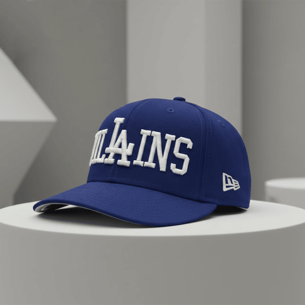 Los Angeles Baseball VILLAINS LA Logo Hat Embroidered Gifts For Baseball Fans