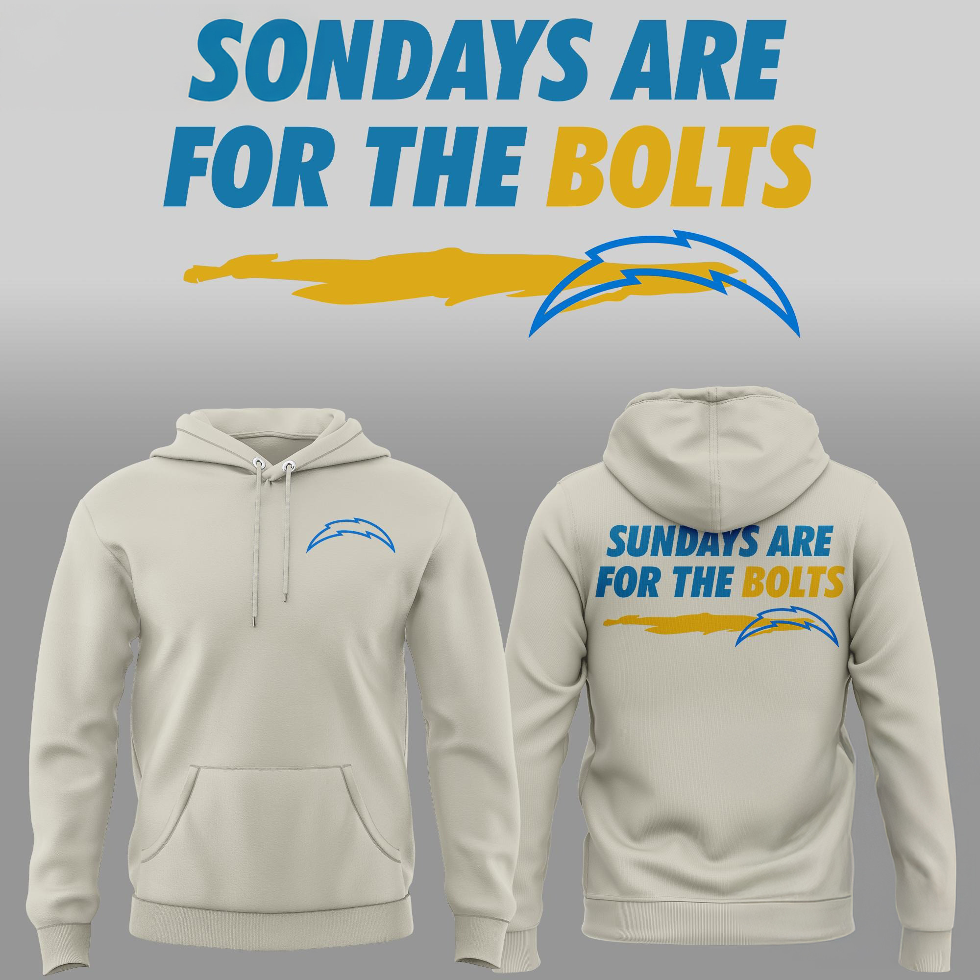 Los Angeles Chargers Chargers Bolt Fam 2024 Hoodie Best Gift For Football Lovers