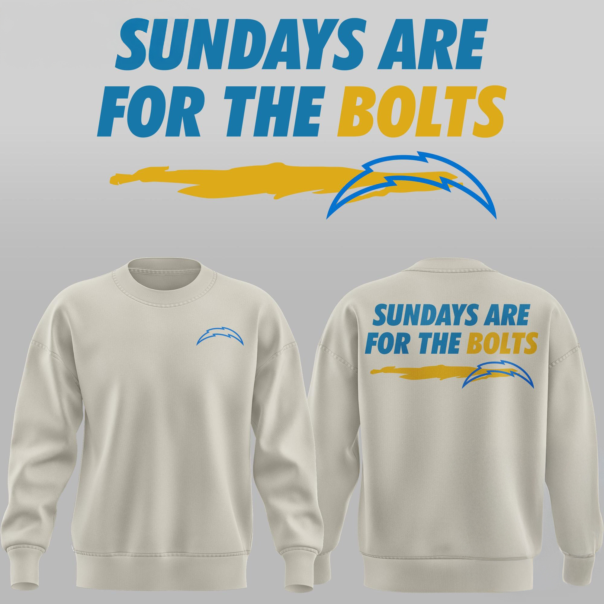 Los Angeles Chargers Chargers Bolt Fam 2024 Sweatshirt Best Gift For Football Lovers