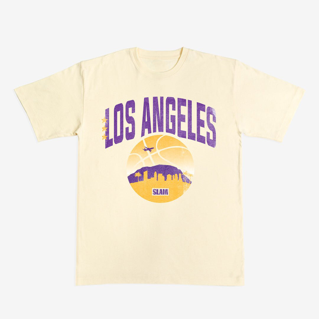 Los Angeles City Slam Basketball T-Shirt Game Day Clothing Basketball Lover Present