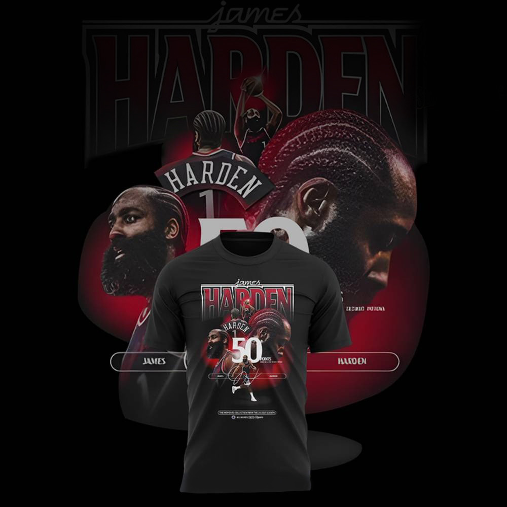 Los Angeles Clippers Free Moments Collections James Harden T-Shirt Great Gifts For Fans Lovers
