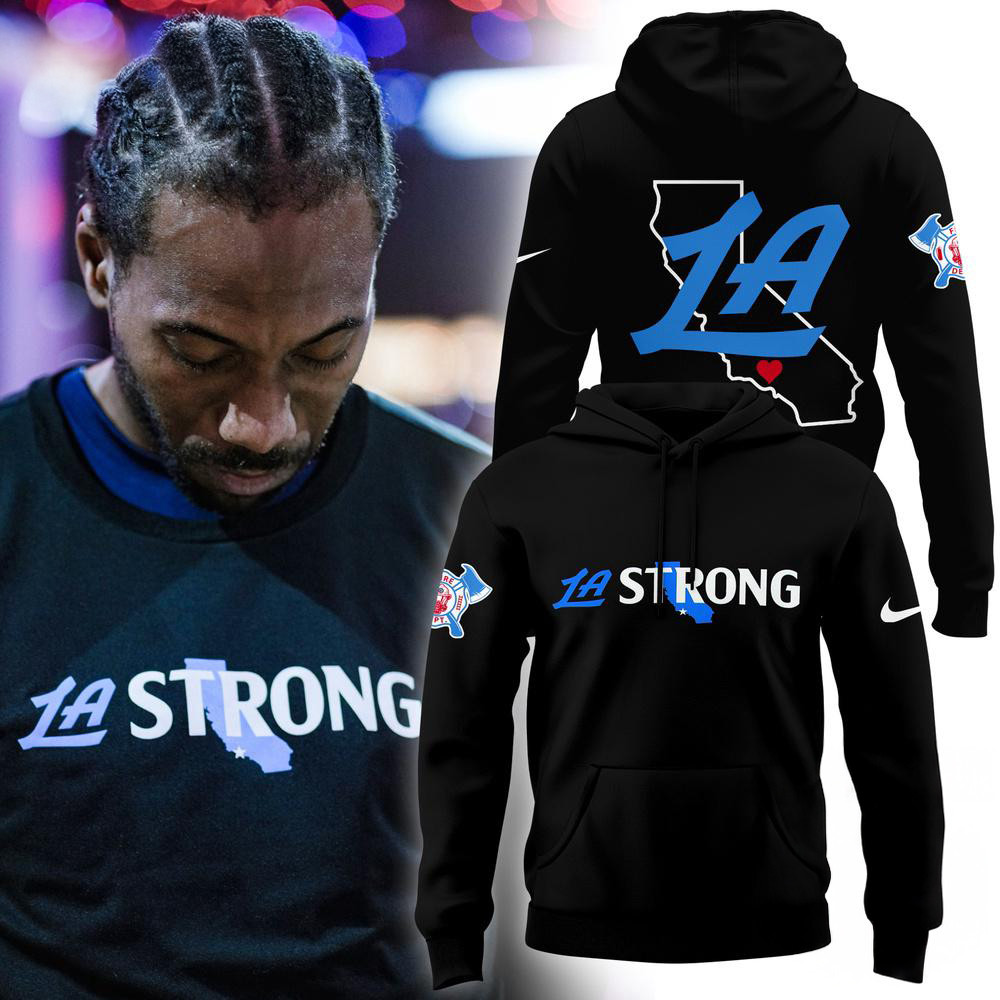 Los Angeles Clippers LA Strong Hoodie Basketball Lovers Gifts For Fan