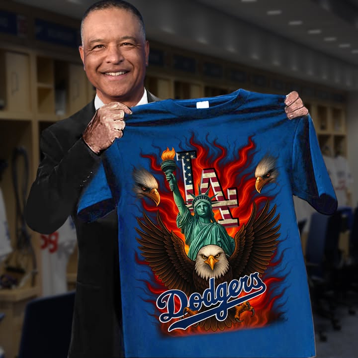 Los Angeles Dodgers 4th Of July Limited T-Shirt Dodgers Merch Best Gifts For Baseball Players
