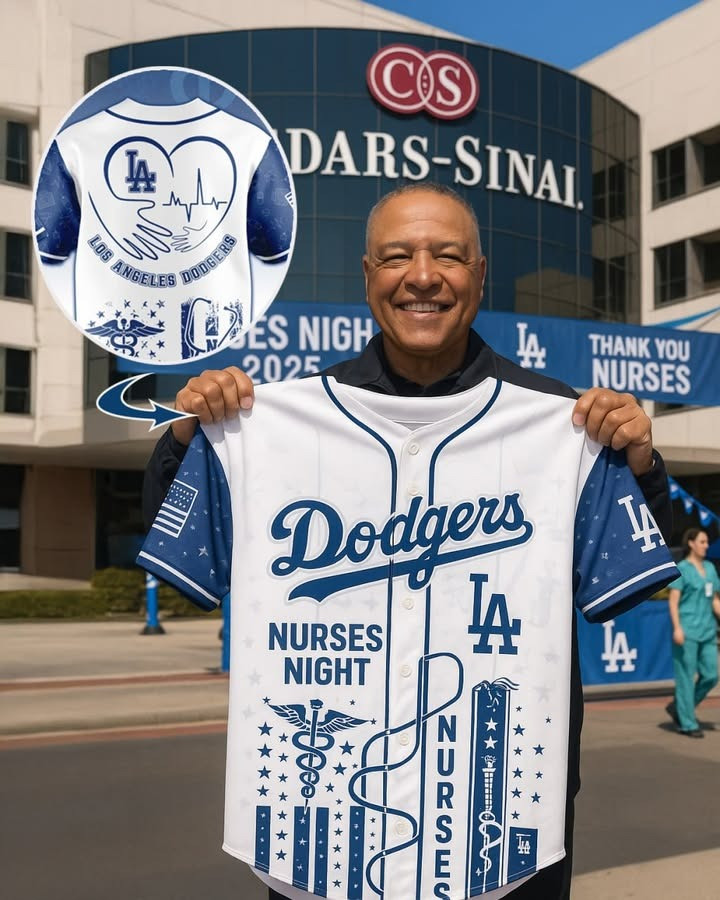 Los Angeles Dodgers Celebrate Nurses Night 2025 Jersey