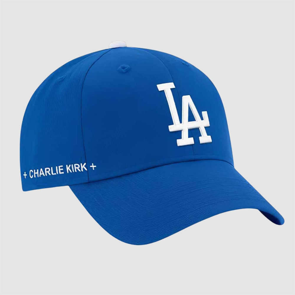 Los Angeles Dodgers Charlie Kirk Hat Freedom For Charlie Kirk Unique Baseball Cap Merch