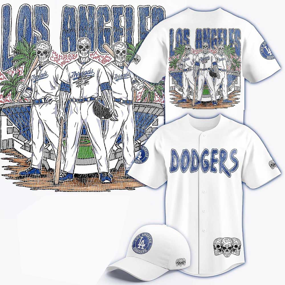 Los Angeles Dodgers Dead Threads Limited Edition Baseball Jersey Fans Gifts