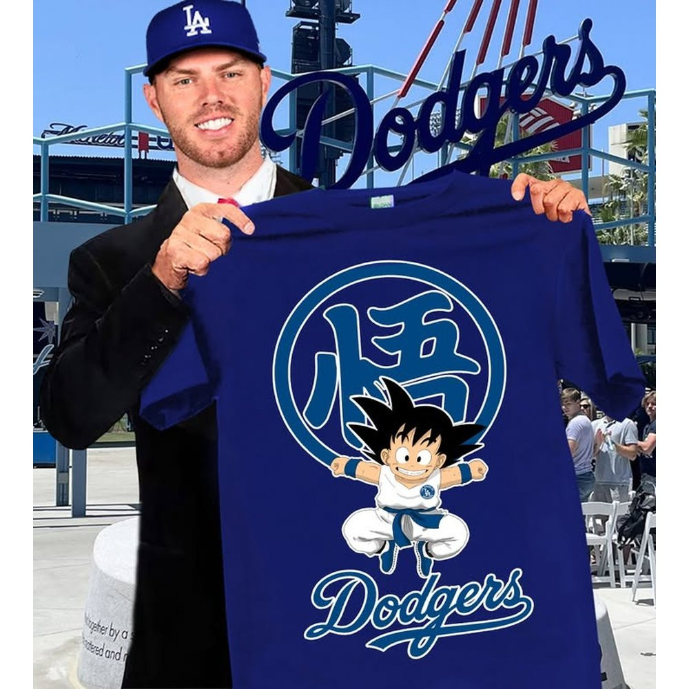 Los Angeles Dodgers Goku's Got That Dodger T-Shirt Dodgers Merch Best Baseball Fans Gift Ideas