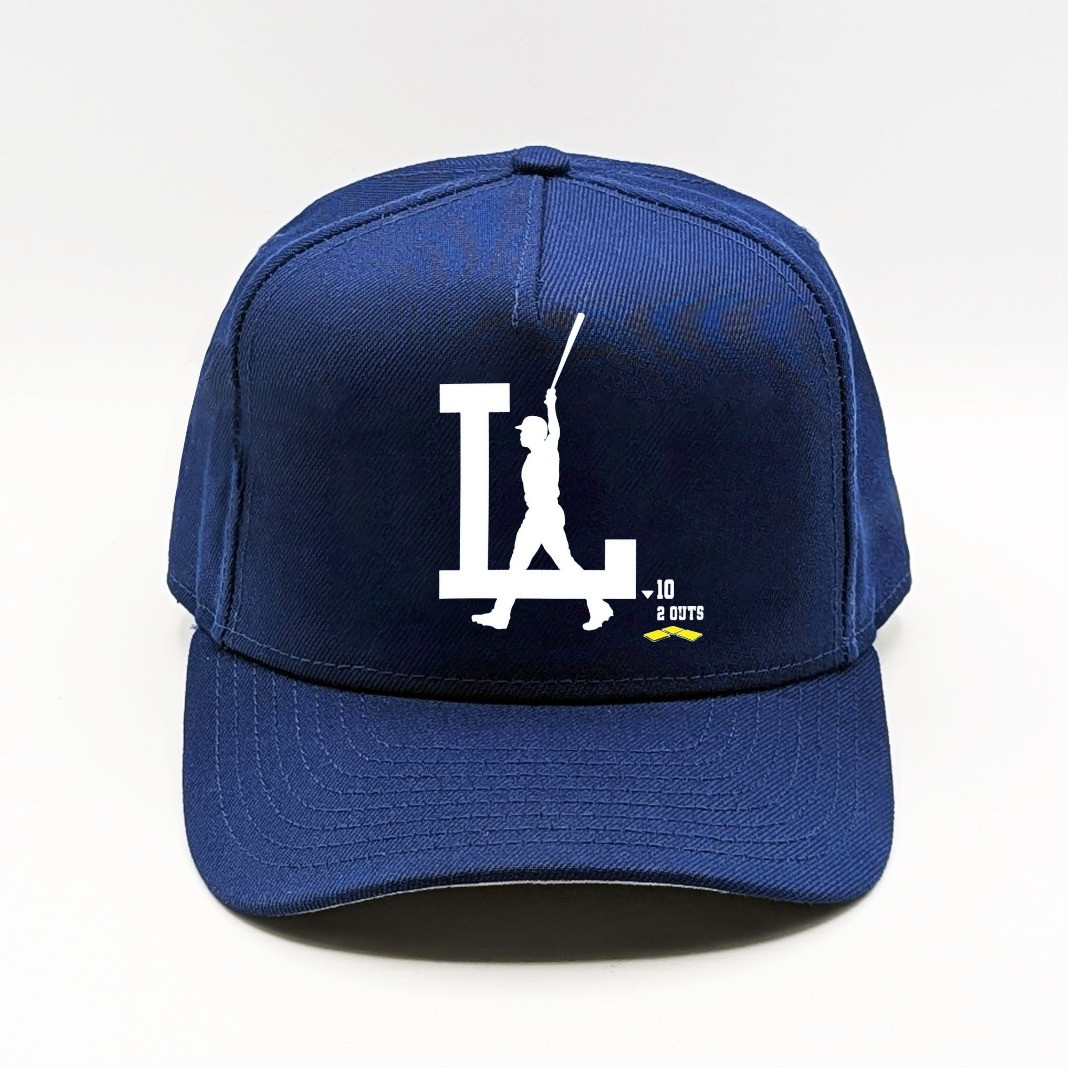 Los Angeles Dodgers Grand Slam 10 2 Out Hat Gifts For Dodgers Fans Father's Day Gifts