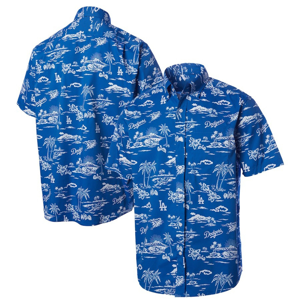 Los Angeles Dodgers Hawaiian Shirt LA Dodgers Aloha Shirt Gifts For Baseball Lovers Fans