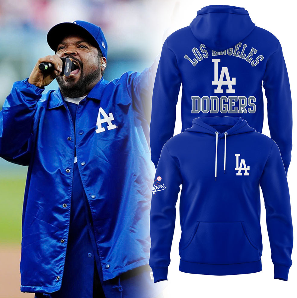 Los Angeles Dodgers Hoodie Basketball Fan Gift Ideas