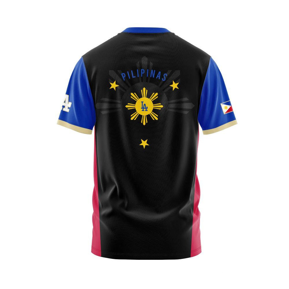 Los Angeles Dodgers It's Filipino Heritage Night T-Shirt Gifts For Basketball Fan