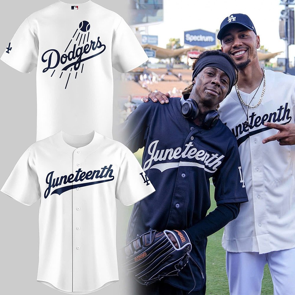 Los Angeles Dodgers Juneteenth Baseball Jersey 2025 Best Gift For Baseball Fans Supporters