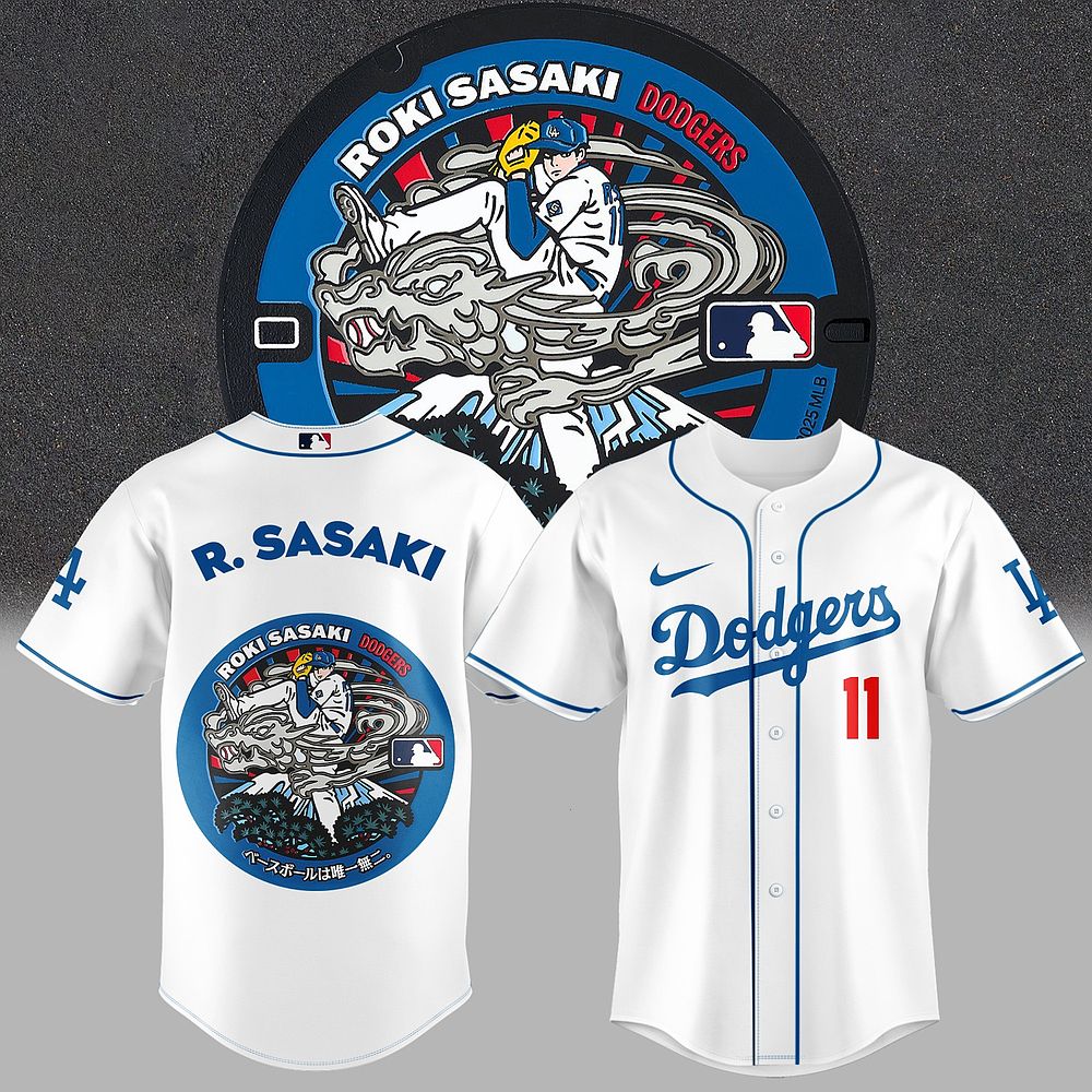 Los Angeles Dodgers Sasaki 2025 MLB Japan Rising Stars Jersey Best Gift For Baseball Fans