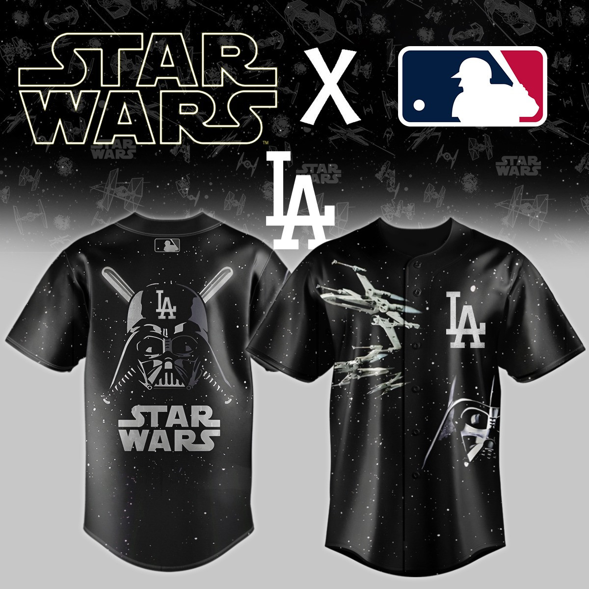 Los Angeles Dodgers Star Wars Jersey Gifts For Baseball Lovers