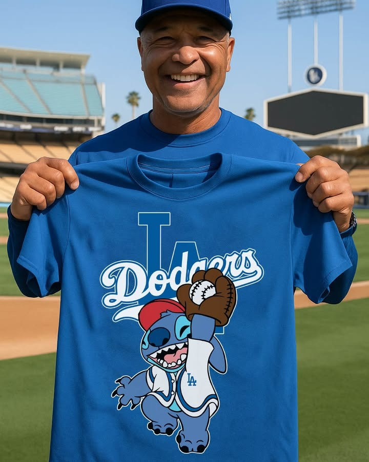 Los Angeles Dodgers Stitch T-Shirt Gifts For Stitch Lovers Dodgers Fan Game Day Gifts