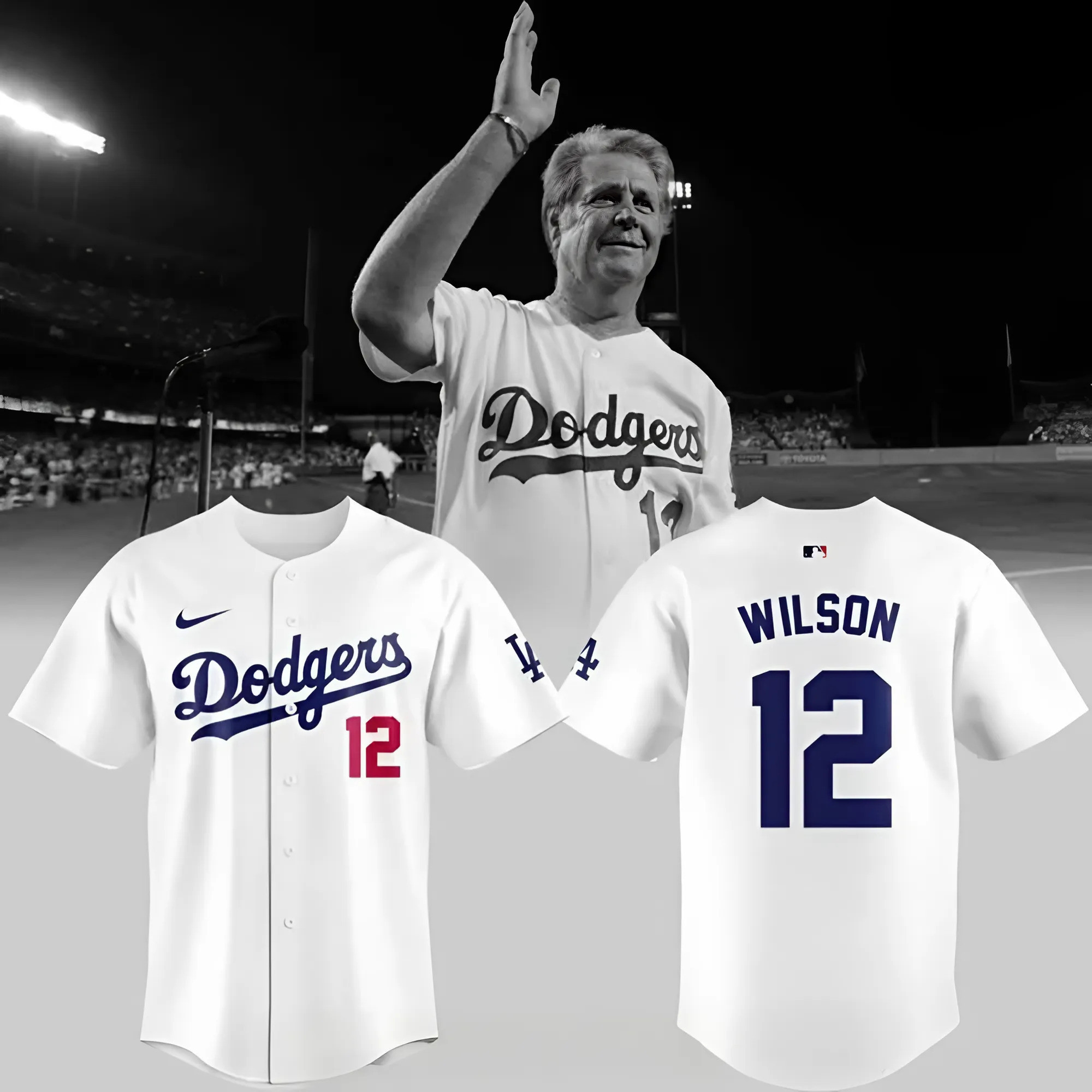 Los Angeles Dodgers The Beach Boys Brian Wilson Baseball Jersey Unique Brian Wilson Mental Health Fighting Shirt