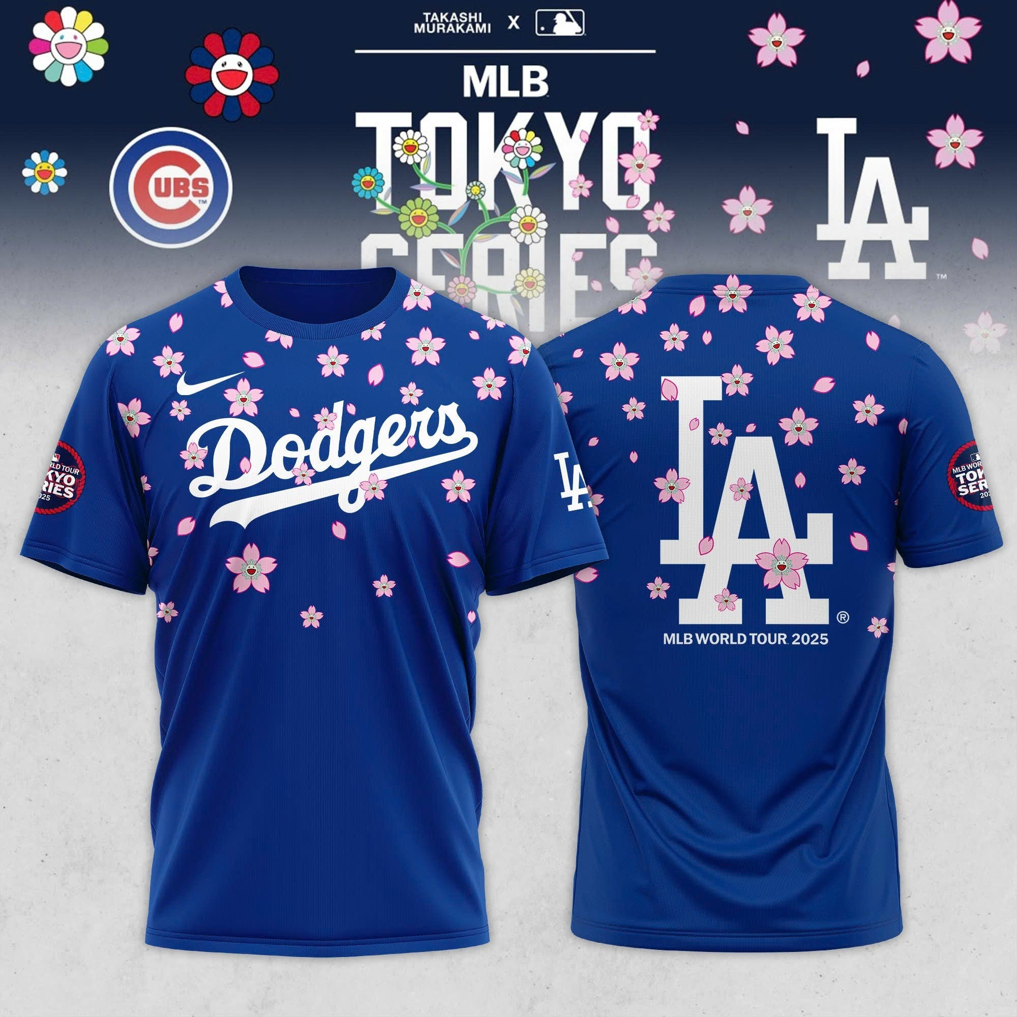 Los Angeles Dodgers World Tour Tokyo Series 2025 T-Shirt Baseball Lover Gift Ideas