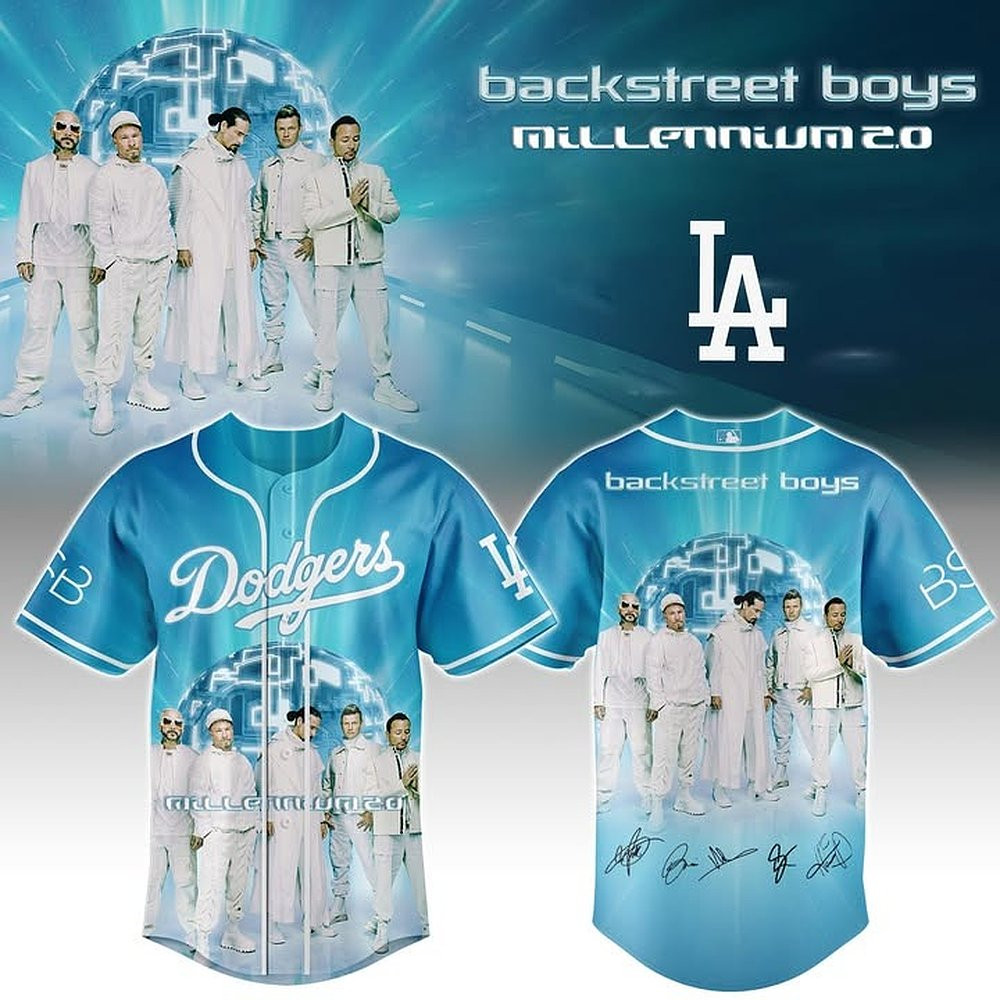 Los Angeles Dodgers x Backstreet Boys Limited Edition Jersey 2025