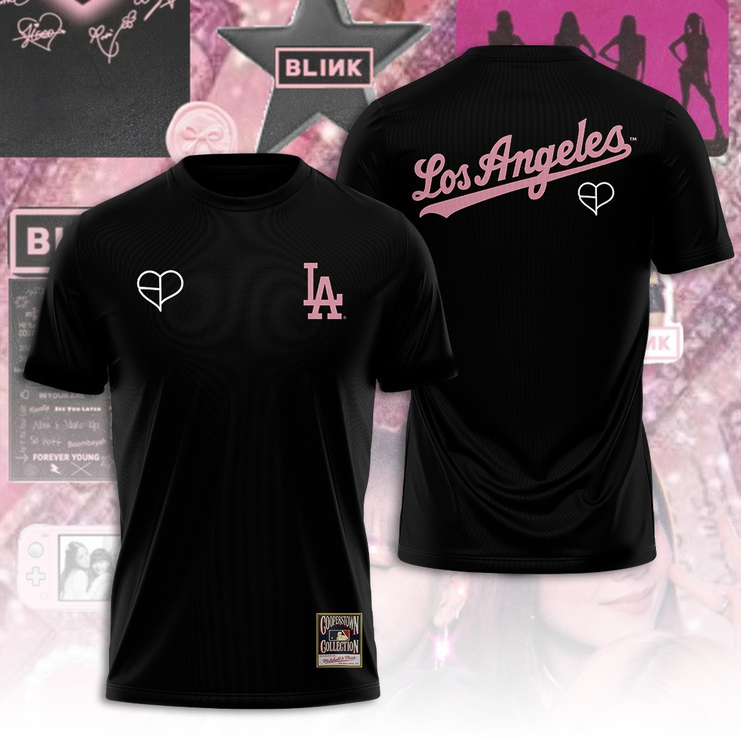 Los Angeles Dodgers x Blackpink T-Shirt Gift For Concert Lover