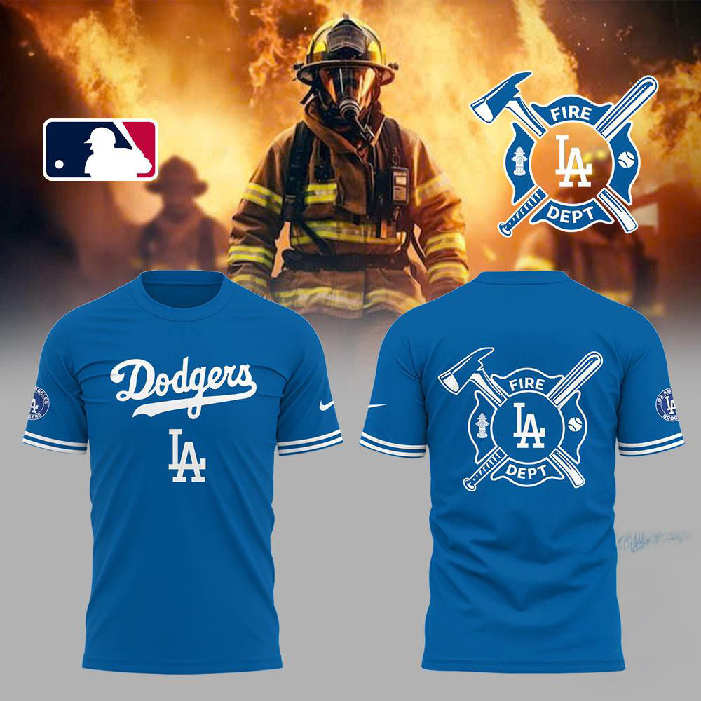 Los Angeles Dodgers x Firefighter Appreciation Night Shirt Best Gifts For Basketball Lovers