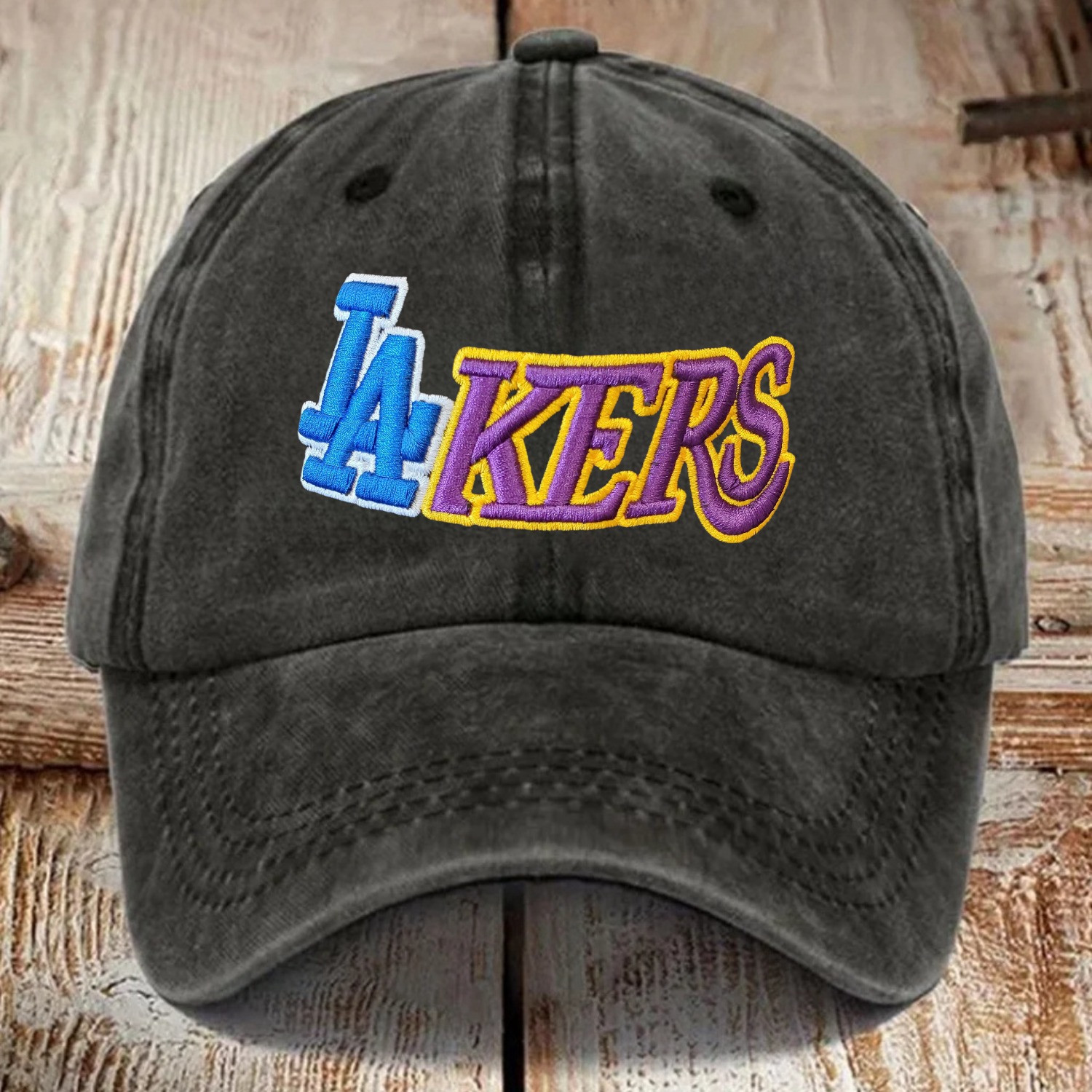Los Angeles Dodgers X Los Angeles Lakers Hat Baseball Cap Merchandise Gifts For Fans