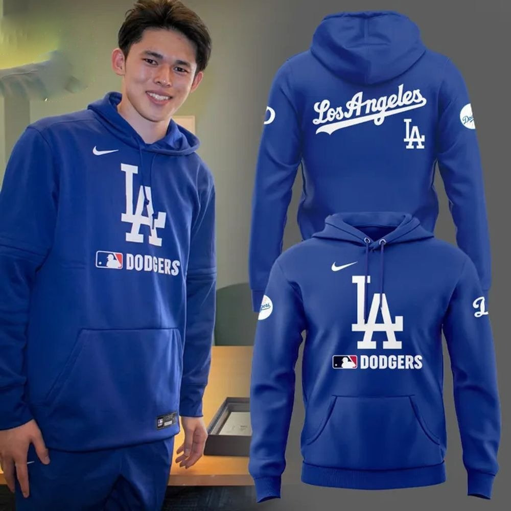 Los Angeles Dodgers x Nike New Arrival Hoodie 2025 Gifts For Baseball Fans
