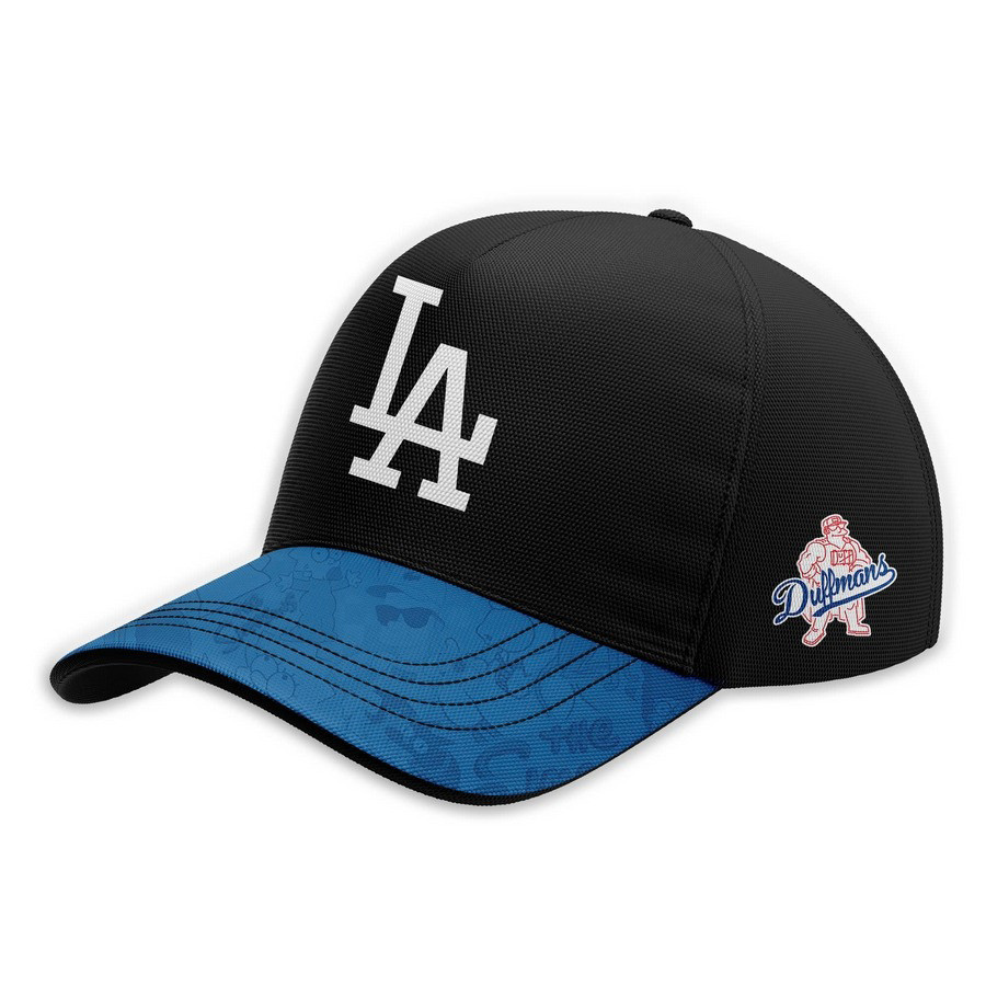 Los Angeles Dodgers x The Simpsons Hat Cool Gifts For Hockey Fans