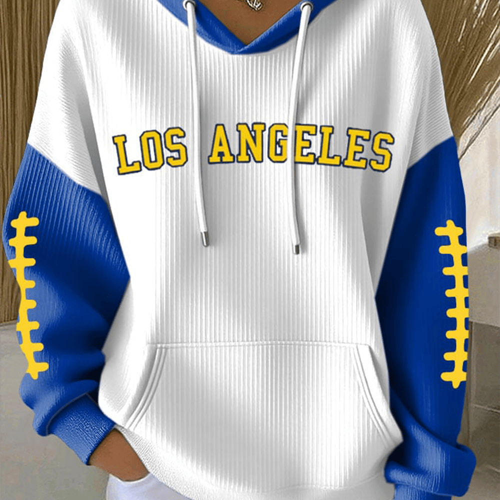 Los Angeles Football Hoodie Los Angeles Rams Clothing Line LA Rams Gear